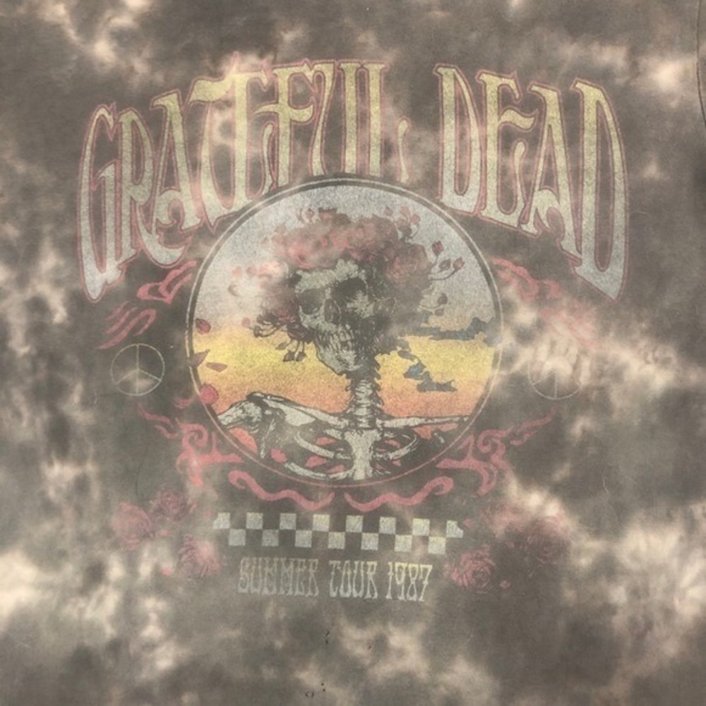 American Eagle‎ Grateful Dead Tie Dye T-Shirt Summer Tour 1987 Men's Size Small